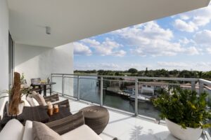 glass railing