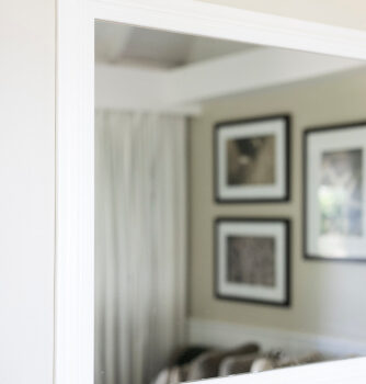 Framed mirror